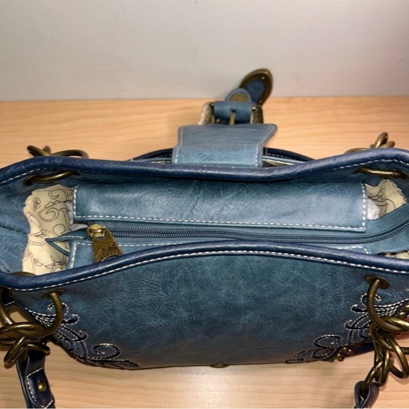 Montana West Blue Conceal Carry Purse, NWOT - Picture 14 of 16